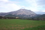 This is my favorite picture of the trip. This mountain, Saint-Victoire, was often painted by the french painter Paul Cezanne.