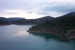 This is a panoramic of the reservoir created by the dam, L to R, 2 of 3.