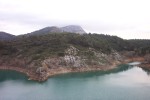 This is a panoramic of the reservoir created by the dam, L to R, 3 of 3.