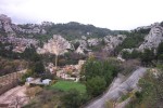 Someone is building their dream home in this valley.