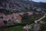 This is a panoramic of the town around the castle from above, L to R, 1 of 2.