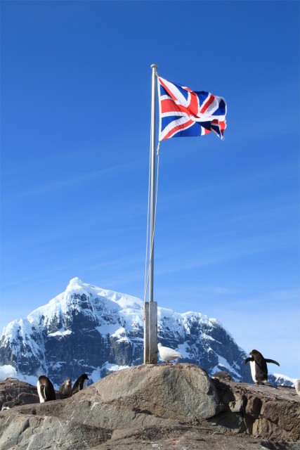 Britain, Chile, and Argentina all lay claim to the Antarctic Peninsula.