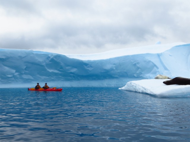 The website stressed that they only could take veteran kayakers due to the potentially dangerous environment.