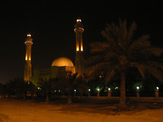 Giant and majestic, the Grand Mosque is a Bahraini landmark.