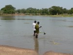 We rented a car and driver to take us out to the town of Koudougou and the sacred crocodiles of Sabou.