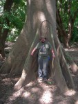 After surviving our hippo encounter our guide took us for a hike up to a waterfall.