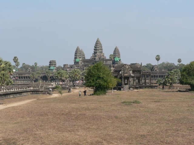 This is Angkor Wat, supposedly the biggest and heaviest religious structure in the world.