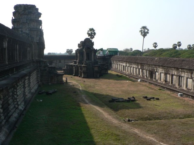 The outer courtyard.