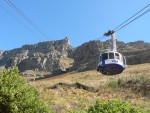 We took a cable car up to the top of the mountain.  There are a few trails to hike up, but we were ready for some r&r..  :-)