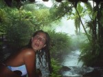 The hot springs are magical, and you've got the beautiful rain forest on either side of you and a view of an active volcano above you.  In a word: Incredible.  :-)