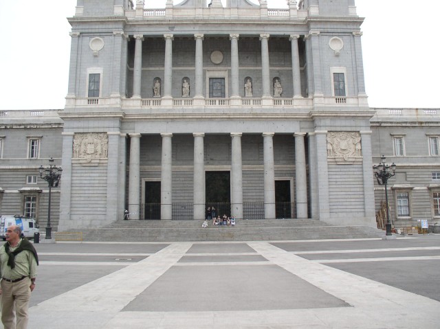 Catedral de Nuestra Senora de la Almudena from the North