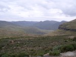 scenery on the drive across Lesotho to the Sani Pass