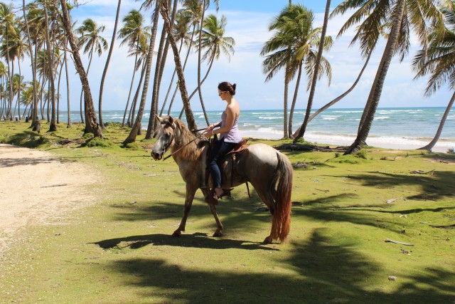 We took a little trip on horseback to explore a bit more of the coast.