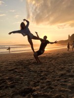 Highlight for album: AcroYoga in Montanita, Ecuador