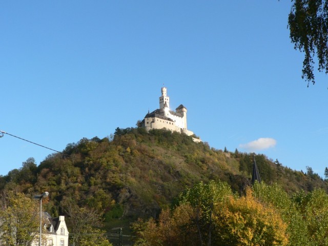 We took a day trip out to a the Marksburg Castle.