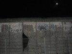 Parts of the Berlin wall still stand as a reminder of the past.