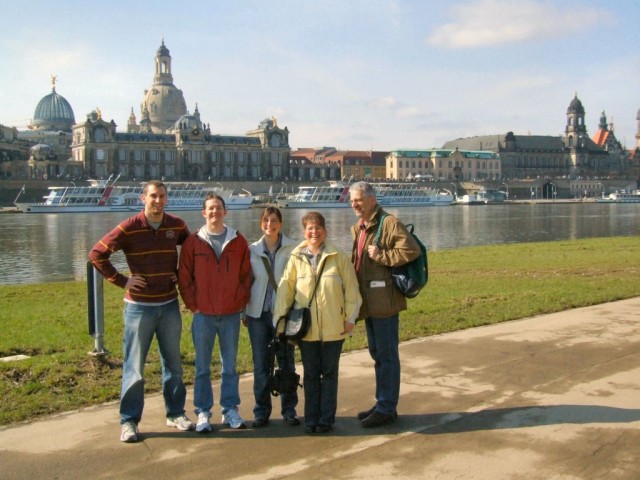 The next morning Stefanie and her parents Holger and Ute gave Luke and I a tour of downtown historical Dresden.