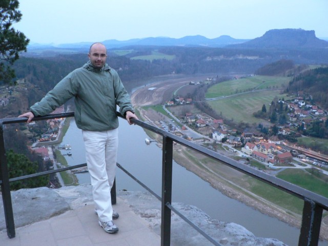 We also stopped by the Bastei bridge for some great views of the Elbe river and surrounding countryside.