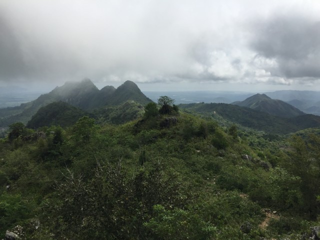 The view on the way up of the mountains, valleys and ocean were stunning!