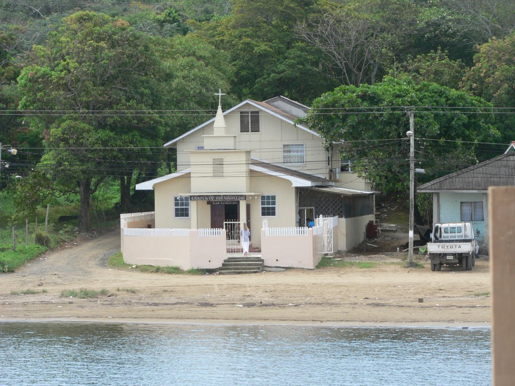 This is the church in Sandy Bay, Roatan, where we were staying.