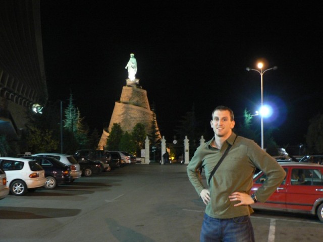 On the way back to Beirut we stopped in to see the Basilica of our Lady of Lebanon.  he views from the top were stunning..