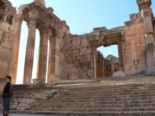 It was a very impressive if hurried tour.  Now we had to make it back to Beirut, return our car, and catch a taxi to the airport.  They say that Beiruti drivers are some of the most aggressive in the world.  I do believe that on our way back, /they/ were afraid of /me/.