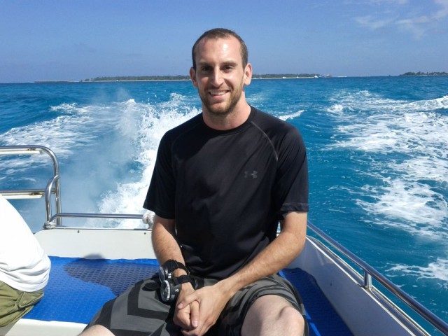 After I passed all of the written tests and lessons in the lagoon, it was time to take a boat out to a reef and put what I've learned to the test.