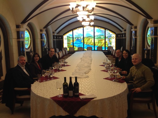 After the tour we got to sample some of the wine ourselves. Nations represented here were Italy, Armenia, Germany, USA, and Moldova.