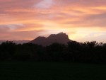 The mighty Jebel Shams..  Our guidebook warns that the road to the top is not navigable without a 4WD although some foolhardy souls still try.  I do believe that they were talking about us..