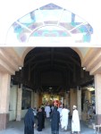 The hustle and bustle of the Muscat souq.