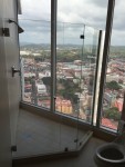 We had rented this apartment for the week off of AirBnB.com. We were in the third highest building in Panama on the 43rd floor. The views on all sides were amazing. However, it did take a bit to get used to showering in front of the whole city.