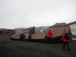 The history of the site was interesting but the real excitement in the air here was that this is where we were planning to do our Polar Bear Plunge!