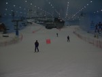 Here it is: the man-made indoor ski resort in the desert.  The upper slope curves around to the upper left of the picture.