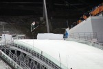 Ski jumping was held at the Russki Gorki jumping complex. These guys flew incredible distances!