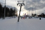 We had a free evening so tried our hand at getting last minute tickets. There were great seats available for the women's 7.5km Sprint Biathlon up at the Laura Cross-Country Ski and Biathlon Complex.