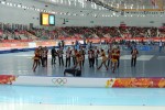 During the breaks the crowds were graced with traditional Russian song and dance.