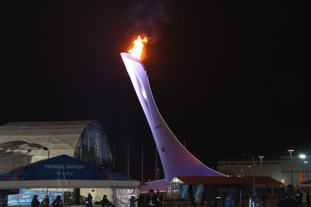 What a beautiful site for the Olympics! Russia really put on a great show.