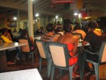 I went down to The Fisherman's Wharf for dinner and just happened upon the second elimination round for the St Kitts Calypso King competition. 15-20 different singers competed to see who would advance to the semi-finals the next weekend. Fun!
