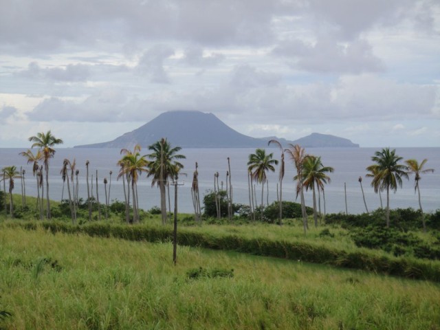 The island off in the distance is Antigua.