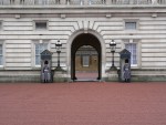 The guard at Buckingham Palace.