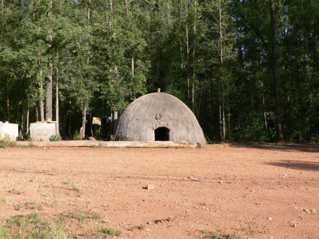 A traditional Swazi dwelling, not that common today.