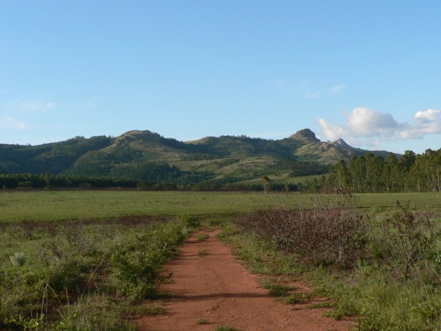 Our rondavel was just outside the Mlilwane Wildlife Sanctuary, and the scenery all around was just gorgeous.