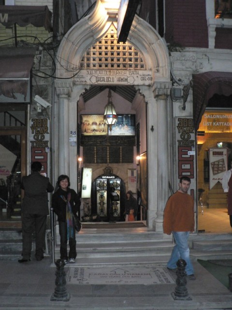 Yes we both had a Turkish bath..  While my experience wasn't quite as much of a mauling as my first time, it was still a memorable experience.