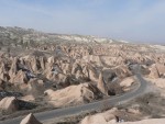 The "fairy chimneys" of Goreme.  This soft volcanic rock is perfect for carving homes and churches into.