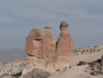 A fairy chimney that is supposed to look like a camel...