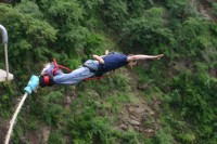 Highlight for album: Southern Africa Adventure - Vic Falls Bungee