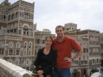 Maya and I were on our way back to Doha after a week spent in rural Ethiopia.  We don't look so bad, considering..  :-)