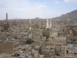 The rooftop view of the old city.  To me this looks like a city made of gingerbread houses.